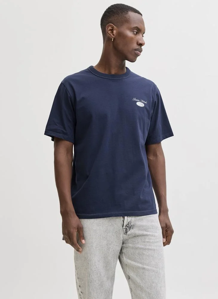 JACK & JONES Graphic Crew Neck T-Shirt