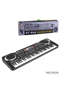 Generic 61 Key Keyboard Piano Music with Teaching Mode, Microphone, Sheet Music Stand and Power Supply portable keyboard piano for Beginners.  - Image 2