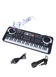 Generic 61 Key Keyboard Piano Music with Teaching Mode, Microphone, Sheet Music Stand and Power Supply portable keyboard piano for Beginners.  - Image 4