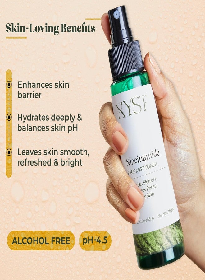 Xyst Rose Hydrosol, Niacinamide Refreshing Face Mist for oily skin|Mist & toner for open pores for Glowing Skin| Derma-certified |100% Vegan | 72 Hour Hydration | All Skin Types |200ml (Pack of 2) - Image 3