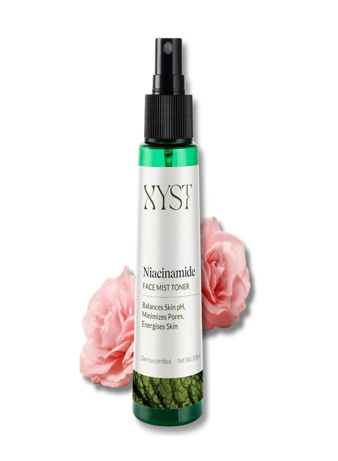 Xyst Rose Hydrosol, Niacinamide Refreshing Face Mist for oily skin|Mist & toner for open pores for Glowing Skin| Derma-certified |100% Vegan | 72 Hour Hydration | All Skin Types |200ml (Pack of 2) - Image 1