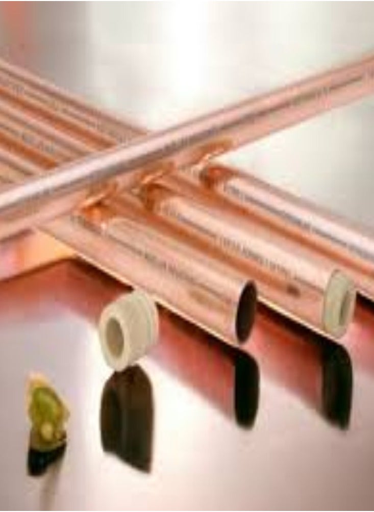 KNP - KNP Soft Copper Coil 1/4 inch x 50 feet is a versatile and high quality copper tubing used in a variety of applications such as refrigeration air conditioning plumbing and other mechanical systems. - Image 1