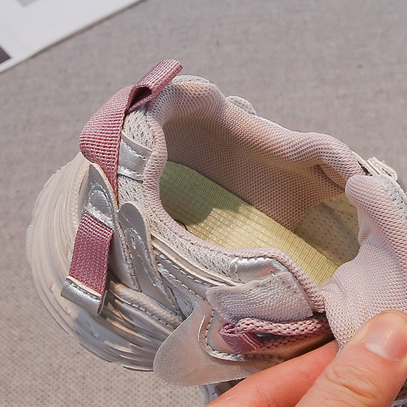 Girls' Sneaker 2025 Spring New Korean Shoes Children'S Mesh Torre Shoes Big Children'S Casual Shoes - Image 5