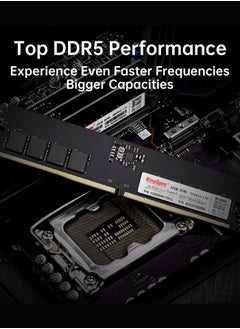 كينجس بيك ذاكرة الوصول العشوائي DDR5 سعة 16 جيجابايت لسطح المكتب وذاكرة الوصول العشوائي (RAM) ذات 288 دبوسًا DIMM بسرعة 5600 ميجاهرتز متوافقة مع نظام Intel وAMD  - Image 5