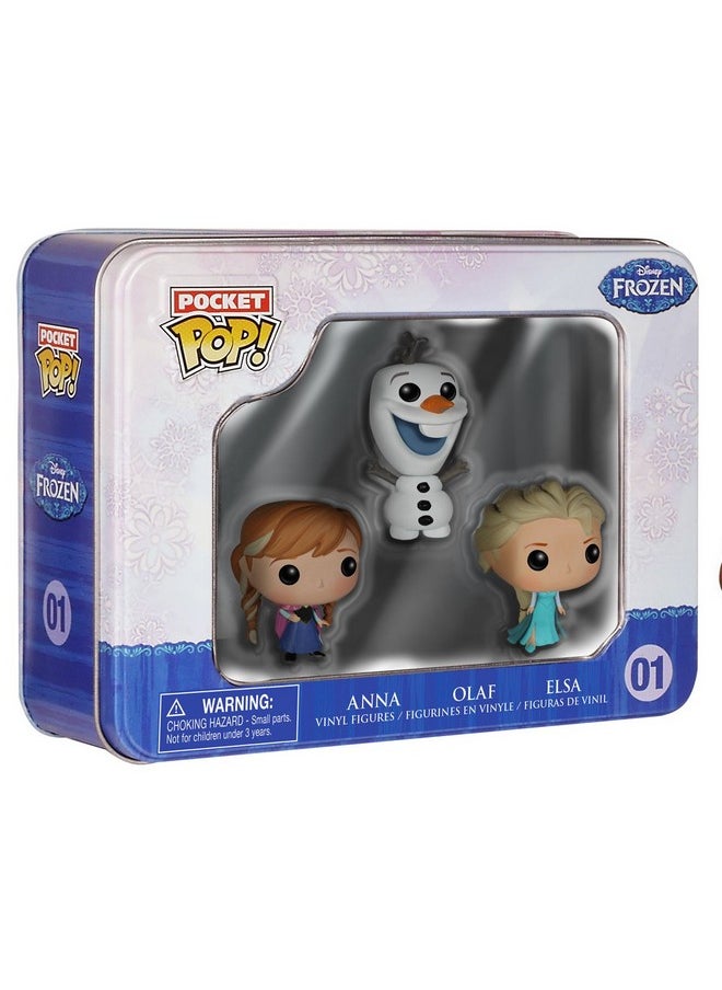 Funko Frozen Pocket Pop! Mini Vinyl Figure Tin (3 Pack)  - Image 1
