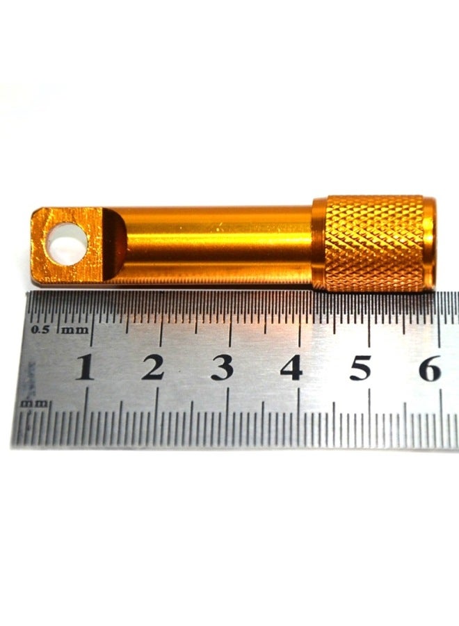 Columbia Mountaineering Buckle Mini Flashlight Light Small Flashlight LED Flashlight Printable Logo Electronic Lamp-Color:Silver - Image 5