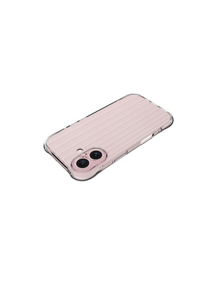 URBBKING Soft Flexible TPU Anti-Shock Slim Transparent Back Cover For iPhone 16  - Image 3