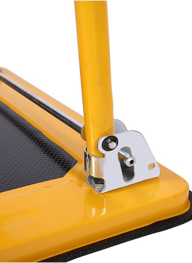 LAWAZIM - Push Cart Dolly-300kg- Heavy-duty Folding Hand Platform Truck with Smooth Rolling Wheels and Foldable Handle -for Construction and Material Handling, Warehouse Transport, and Industrial Moving - Image 1