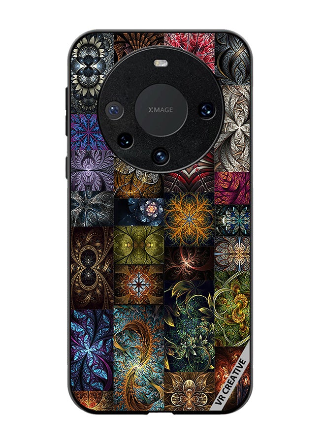 VR CREATIVE Protective Case Cover For Huawei Mate 60 Pro 30 Mind Blowing Pieces Of Algorithmic Fractal Art Design Multicolour - Image 1