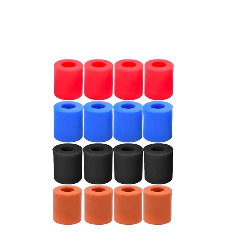 CR 10 3D Printer Hot Bed Leveling Column Silicone Spacer Set Red 1 Short 3 Long - Image 2