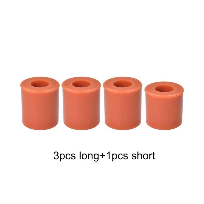 CR 10 3D Printer Hot Bed Leveling Column Silicone Spacer Set Red 1 Short 3 Long - Image 5