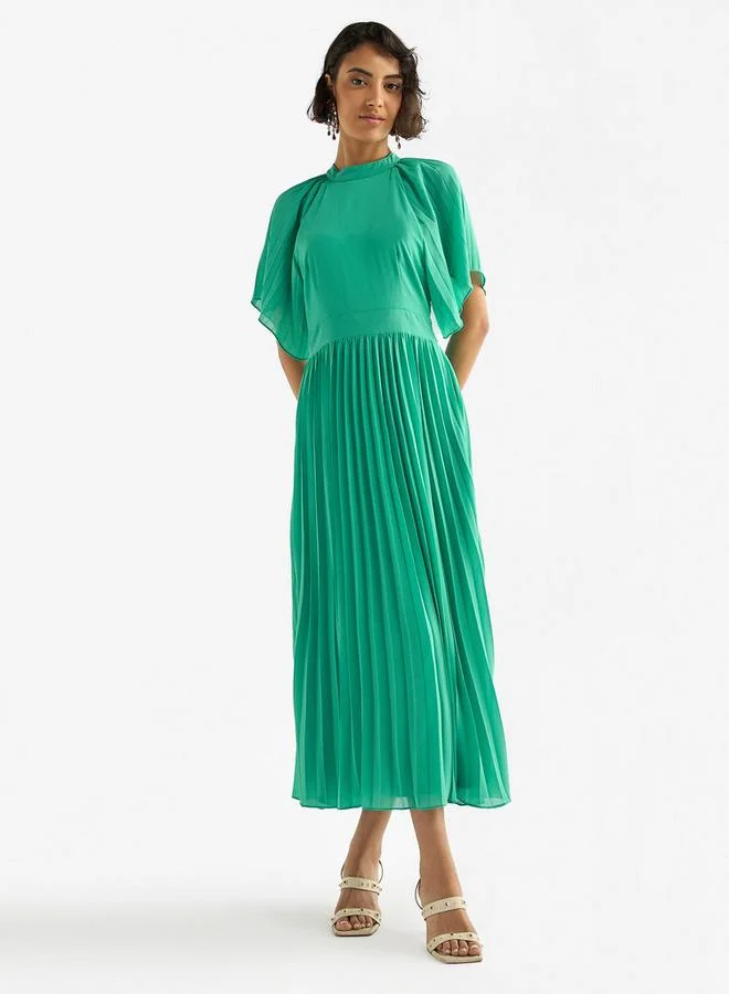 Splash FAV Pleated Knit Dress