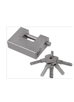 Stainless Steel Shutter Lock (5 Keys)