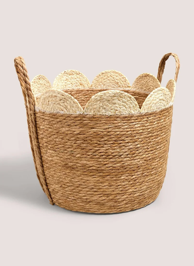 ماتلان Cabana Scallop Edge Basket Neutral