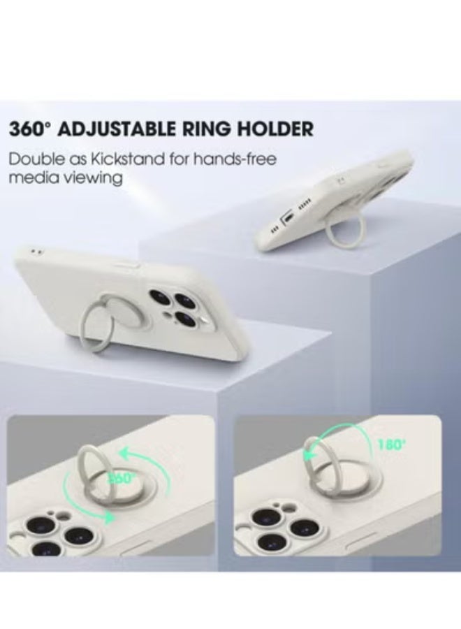 GULFLINK Back Cover Phone Protect Case For iPhone 14 pro Antique White - Image 3