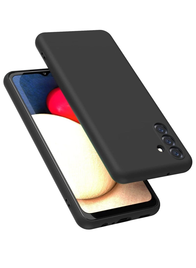 Raxoom Samsung Galaxy A13 5G Case – Black Liquid Silicone with Thick Shockproof Design, Soft Microfiber Lining, Gel Rubber Phone Cover - Image 1