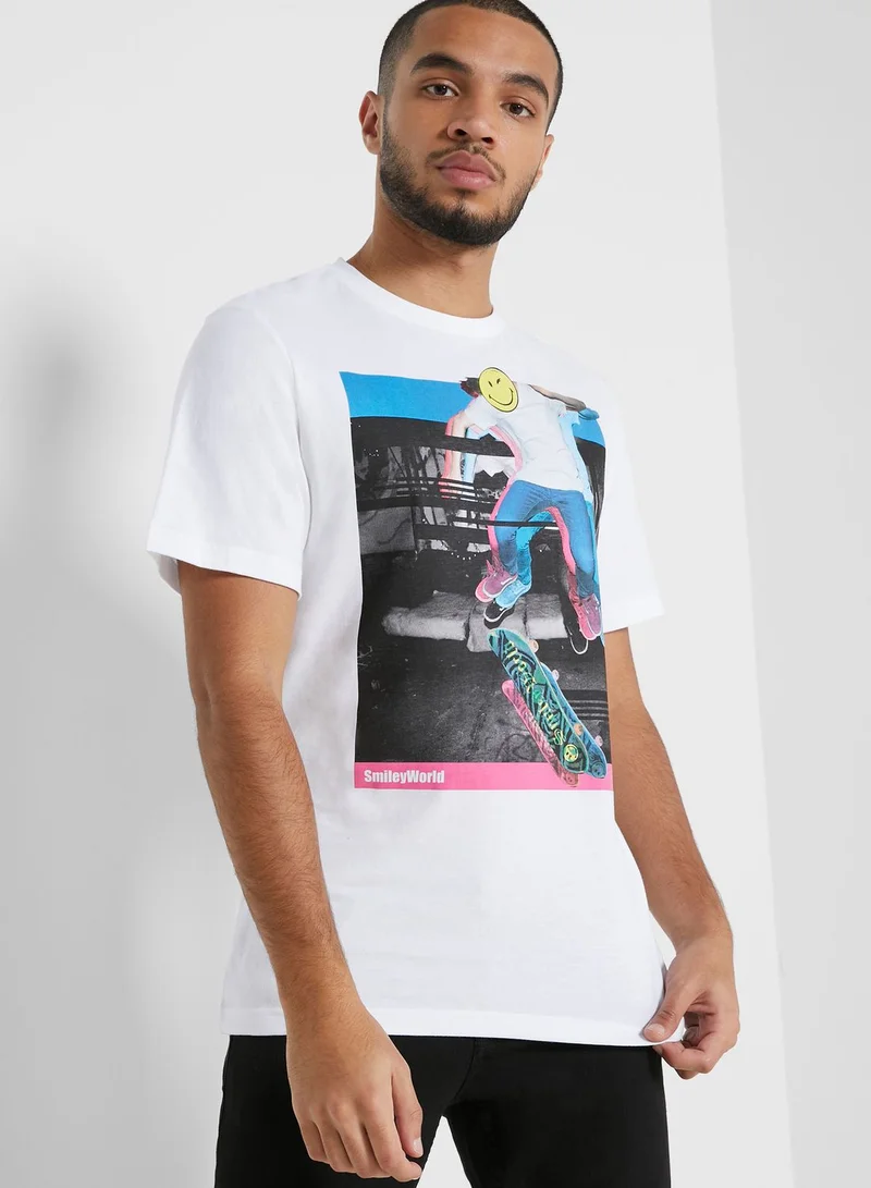 SP Characters Eminem Skater Crew Neck T-Shirt