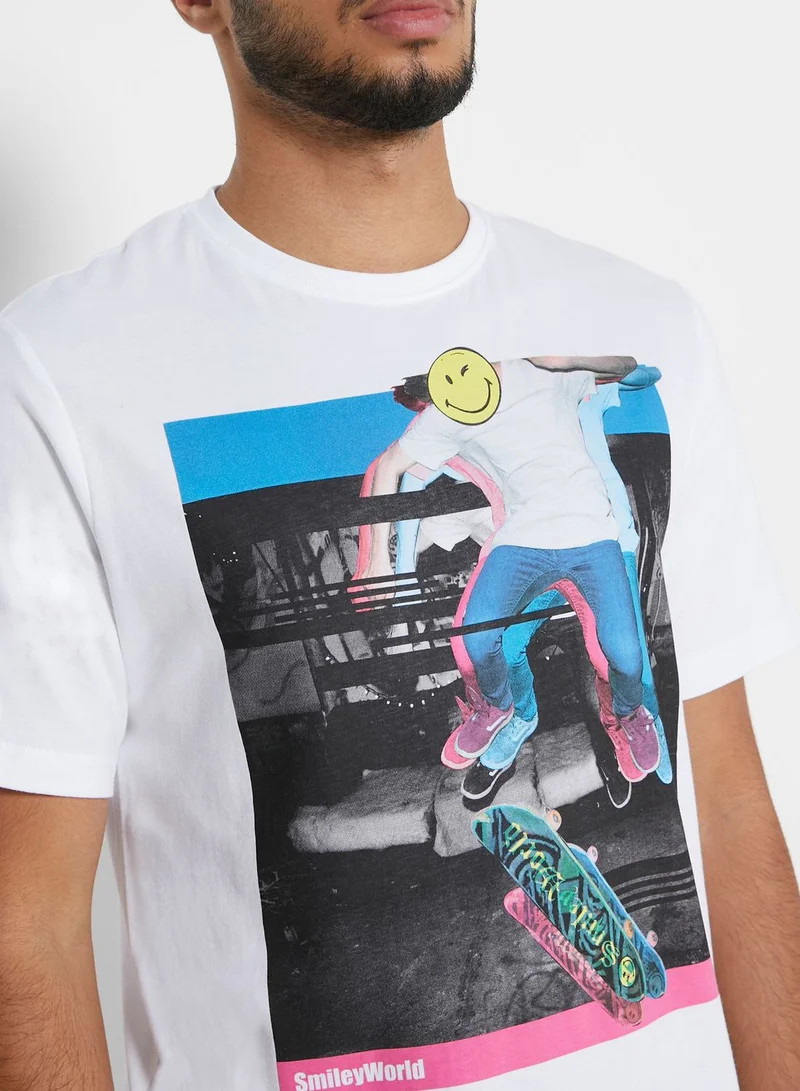 SP Characters Eminem Skater Crew Neck T-Shirt
