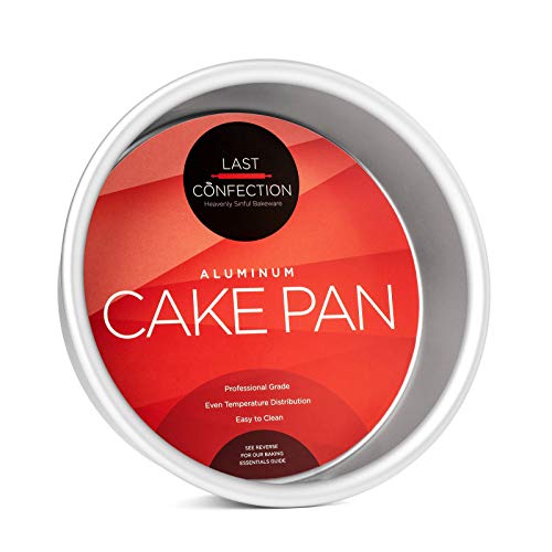 LAST CONFECTION 6" x 2" Aluminum Round Cake Pan - Professional Bakeware - Image 1