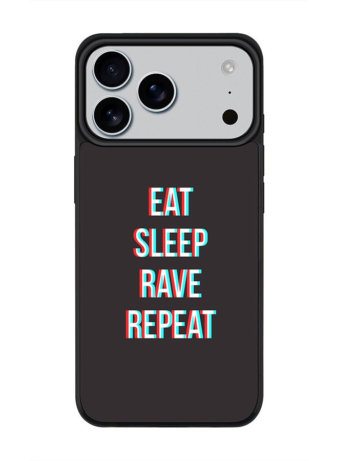 Stylizedd iPhone 17 Pro Max Case, [Compatible with MagSafe] Slim Magnetic cover Phone Case iPhone 17 Pro Max -Rave Routine - Image 1