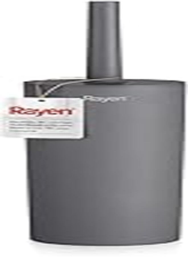 Rayen RAYEN WC Brush with Lid Efficient Cleaning Ultra Soft Grey Black Dimensions: 37 x 9.2 cm,1640.12 
