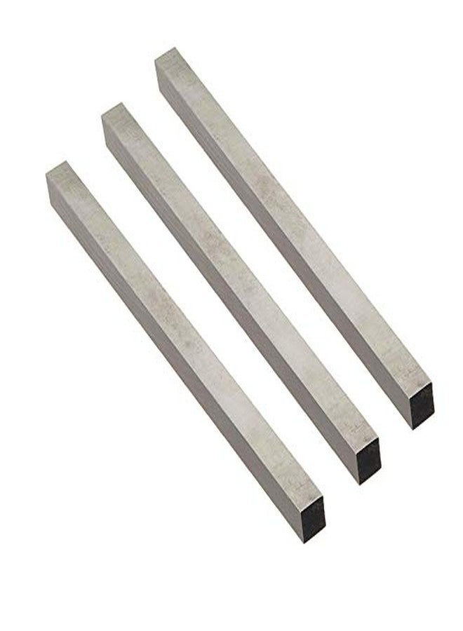 XMHF Lathe HSS Square Cutting Tool Bits Bar Rectangular Lathe Fly Cutter Mill Blank 8x8x200mm 3Pcs - Image 1