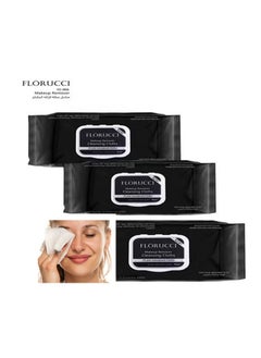 FLORUCCI Florucci Makeup Remover Cleansing Wipes 25pcs  of 3 pieces  - Image 1