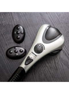 GEEPAS Double Head Massager- Gm86044 With An Ergonomic Non-Slip Grip 3 Pair Heads 3 Customized Modes 3 Different Massage Heads For Knotty Muscles And Spasms Relief  - Image 5