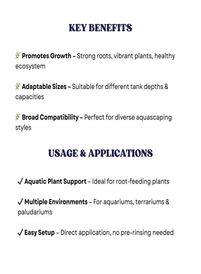 ركيزة خاصة من سلسلة "ذا بلانت رايت" | نباتات مائية نابضة بالحياة | الحل الأمثل لعشاق تنسيق أحواض السمك (1 لتر - صغير) - Image 5