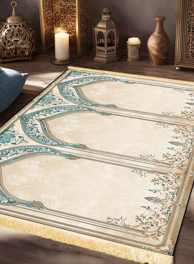 سجادات الصلاة متعددة الأشخاص مع قاع مضاد للانزلاق - Image 1