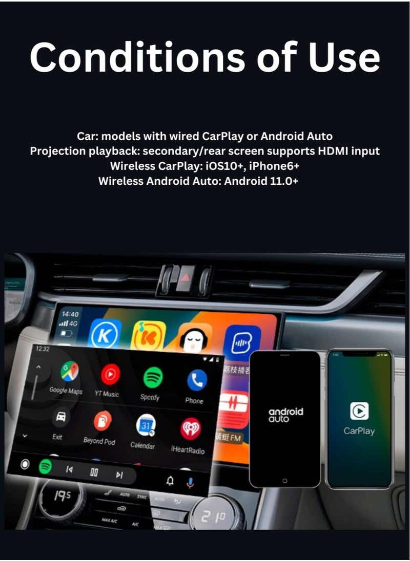 Carlinkit Wireless Android Auto Carplay AI Box New Tbox HD 8GB 128GB Car Play Multimedia Video Wireless Audio HDMI HD - pzsku/Z2C920ADB9669D6CDF8F3Z/45/_/1716629826/dee26b4c-d7a2-4360-8765-afeeb8251bdc