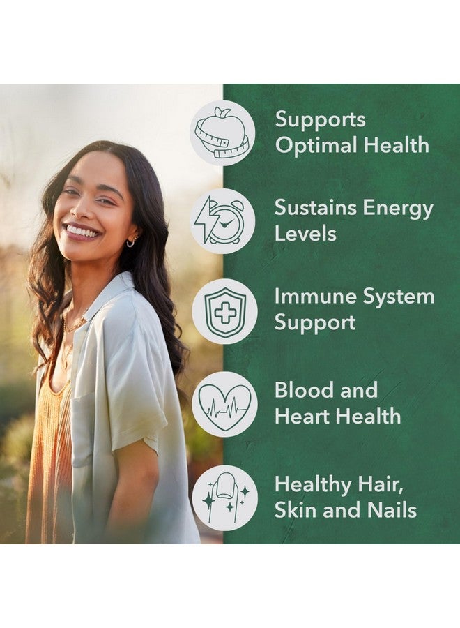 PlantFusion Organic Multivitamin for Women - One Daily Whole Food Blend Women's Multivitamin - Vegan, Non-GMO, Gluten Free & Dairy Free - 30 Tablets (1 Month Supply) - Image 3