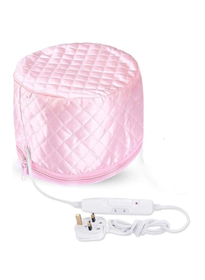 AlsayedP Women's Hair Care Thermal Head Spa Cap, Electric Hair Shower Cap, Heated Cap for Home Hair Care (Pink) - Image 1