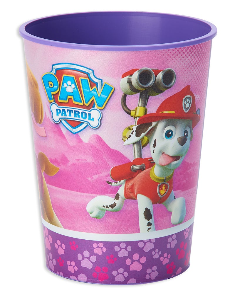 American Greetings Paw Patrol Party Supplies, Pink Plastic Cups (12-Count) - Image 3