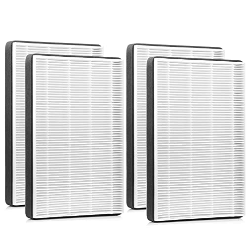 LINNIW 4 عبوة فلتر بديل F2 A2 متوافق مع نماذج منقي الهواء Filtrete 3M FAP-C02WA-G2 FAP-C03BA-G2 FAP-T03BA-G2 FAP-SCO2N FAP-CO2-A2 FAP-CO3-A2 FAP-TO3-A2 - Image 1
