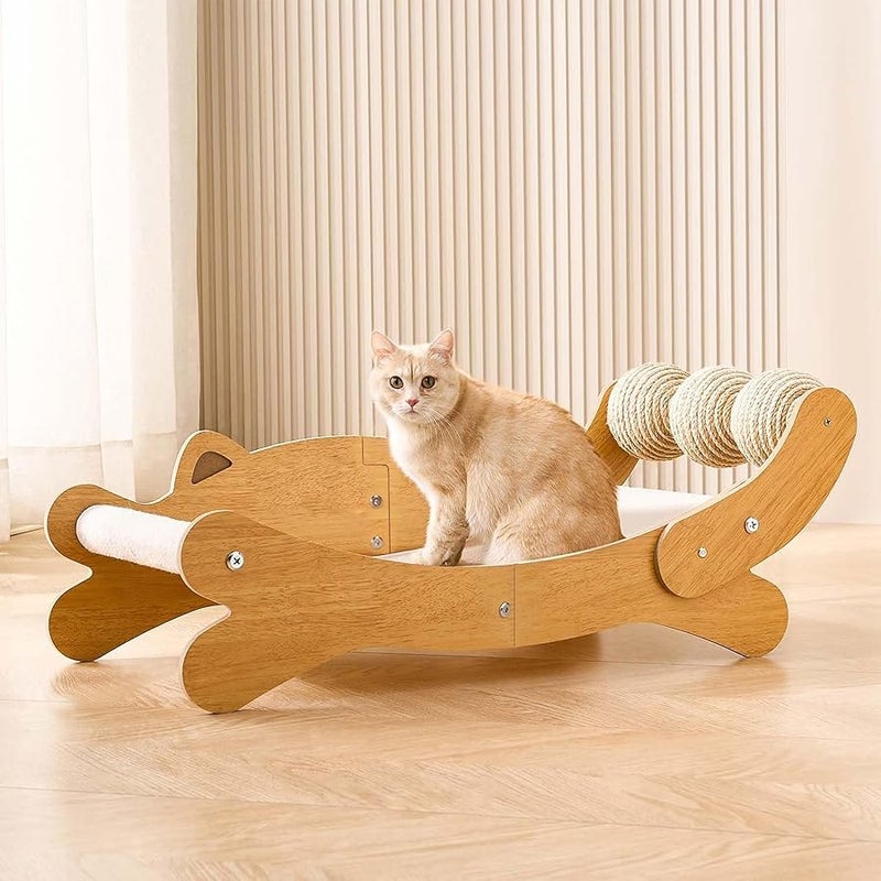 Cat Scratcher Pad for Indoor Cats Hammock for Scratching Pad Cat Chair Scratch Post for Large Cats Scratcher Lounge - Image 1
