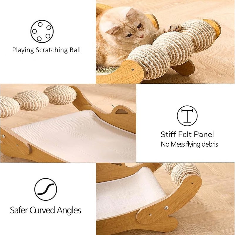 Cat Scratcher Pad for Indoor Cats Hammock for Scratching Pad Cat Chair Scratch Post for Large Cats Scratcher Lounge - Image 5