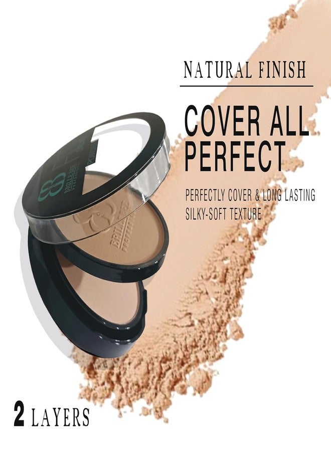 Brille Bee Fit Me Shade 2-in-1 Ivory Matte Compact Powder for Oily Skin, 12 Hour Oil Control, Sun Protection, 20g (IVORY) - Image 2