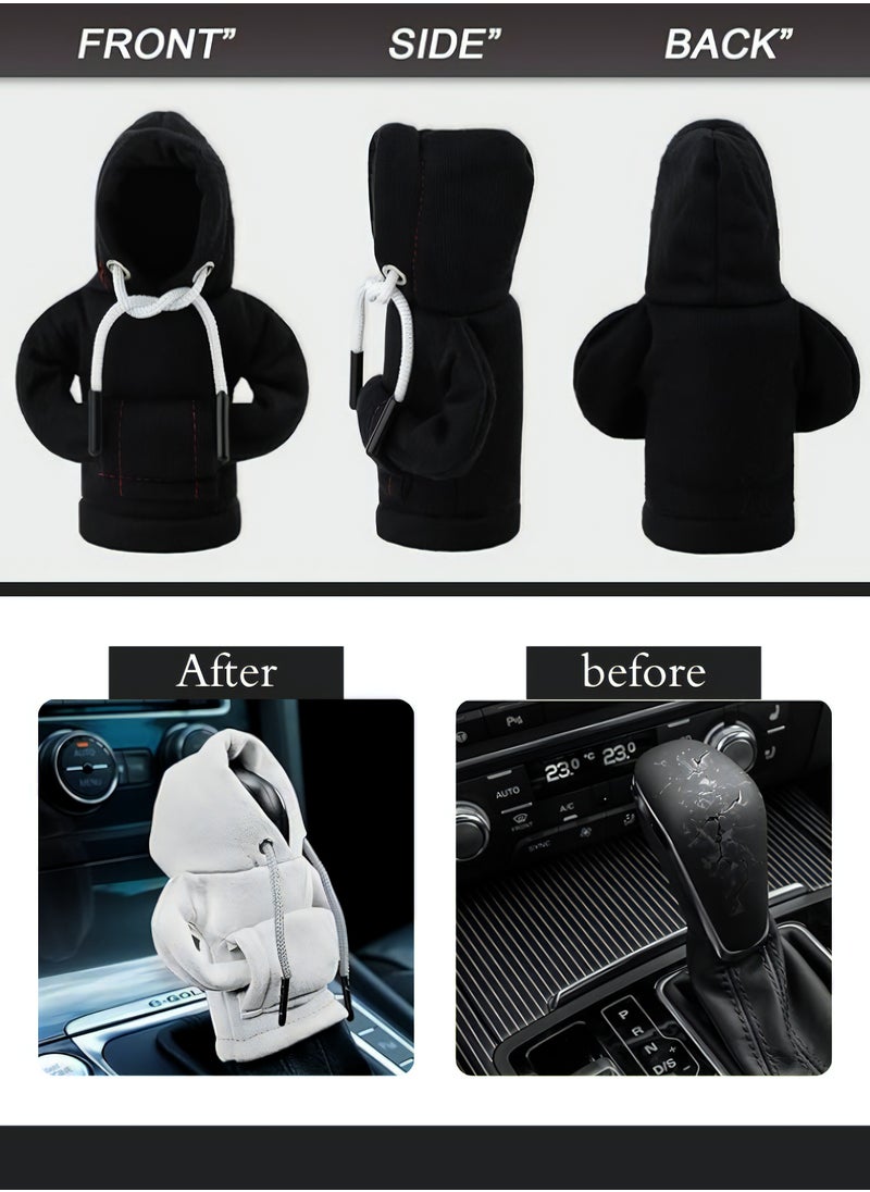 Gear hoodie, A stylish gear stick cover for the transmission and a purple color that adds more luxury to your car.
