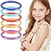 STOBOK 18Pcs Bangle Bracelets Kids Bangles Cute Candy Color Bracelets Costume Jewelry Party Favors for Children Women Girls - Image 2