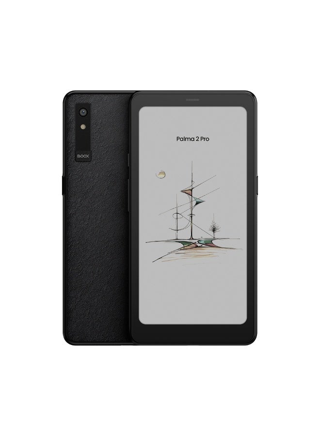 BOOX Palma 2 Pro Color E-Ink eReader 6.13", Kaleido 3 Display, Android 15, 8GB RAM, 128GB Storage, 5G Data SIM Support, Stylus Compatible, GPS, WiFi Bluetooth Portable Distraction-Free Reader Black - Image 1