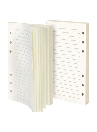 Refill Lined Paper, Leather Journal Refills Lined, Blank Filler Paper, 6-Holes Inserts (320 Pages) for A6 Binder Refillable Journals Notebooks, 2 Pack (Each Pack 80 Sheets, 160 Pages), Inserts Paper - pzsku/Z2C92B7331BF94AA78D8FZ/45/_/1705895278/bfdb3ef5-b815-45ba-bed1-fbc0049b9aba