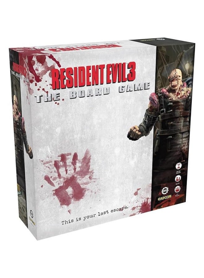 Steamforged Games Resident Evil 3 The Board Game: Core Game - Image 1