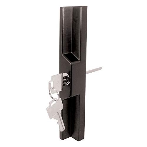 Slide-Co 141860 Black Diecast Sliding Door Outside Pull Keyed, Adams Rite and W & F (Single Pack) - Image 1
