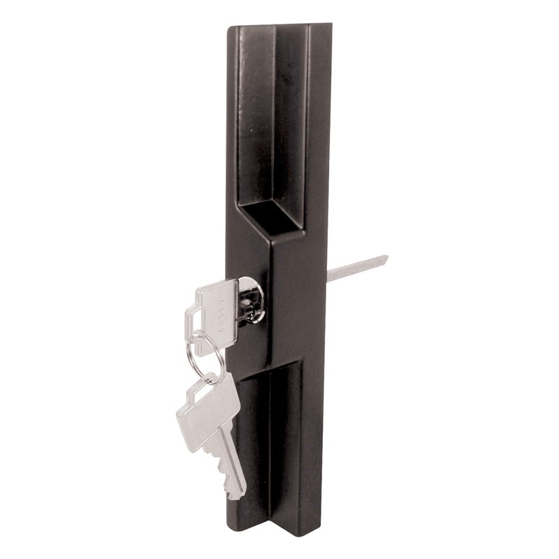 Slide-Co 141860 Black Diecast Sliding Door Outside Pull Keyed, Adams Rite and W & F (Single Pack) - Image 3