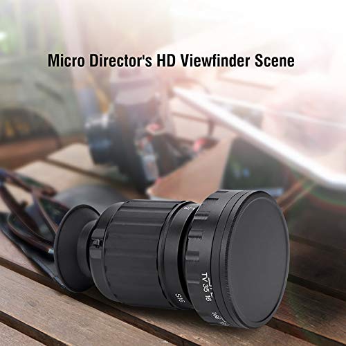 Sunisfa VD-11X Micro Director HD Viewfinder Scene Viewer with 11X Magnification for Film TV Photography, Aluminum Multi Coated Optical Glass, Black Color, Suitable for Most Formats - Image 3
