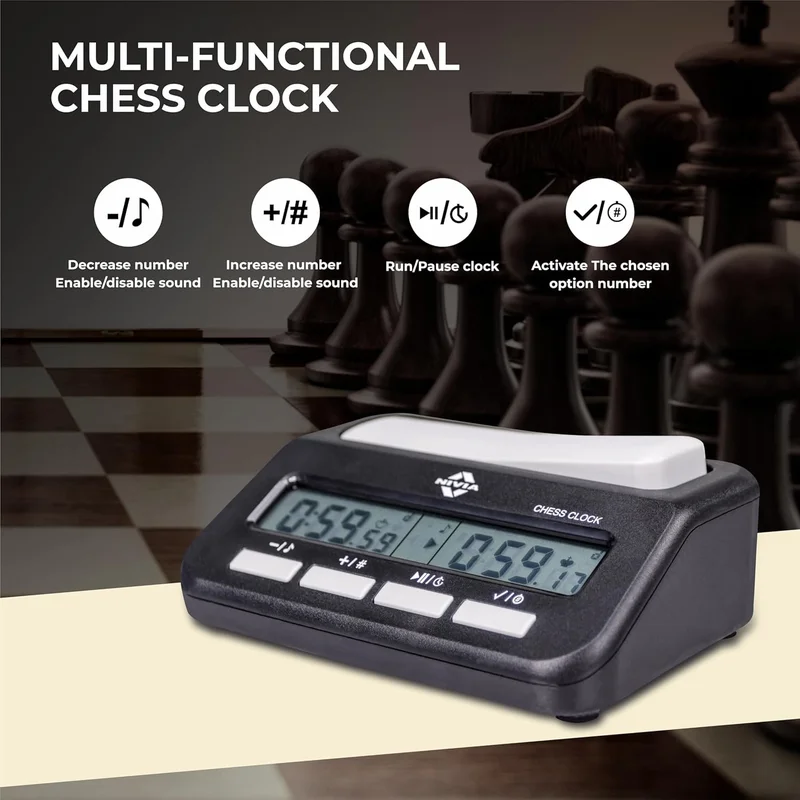Nivia NIVIA 329 Plastic Chess Clock