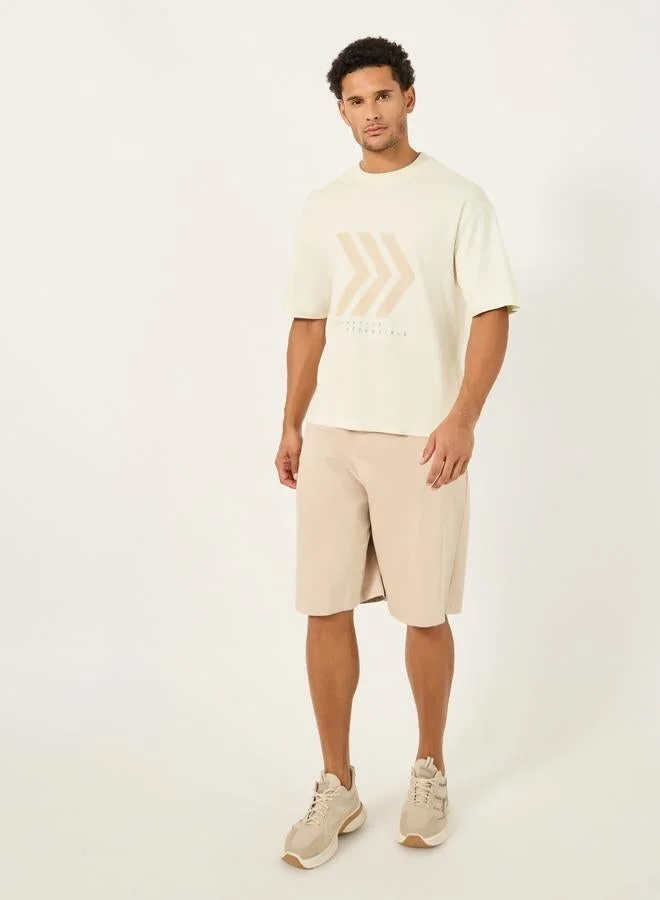 Styli Active Graphic Print Short Sleeves T-Shirt