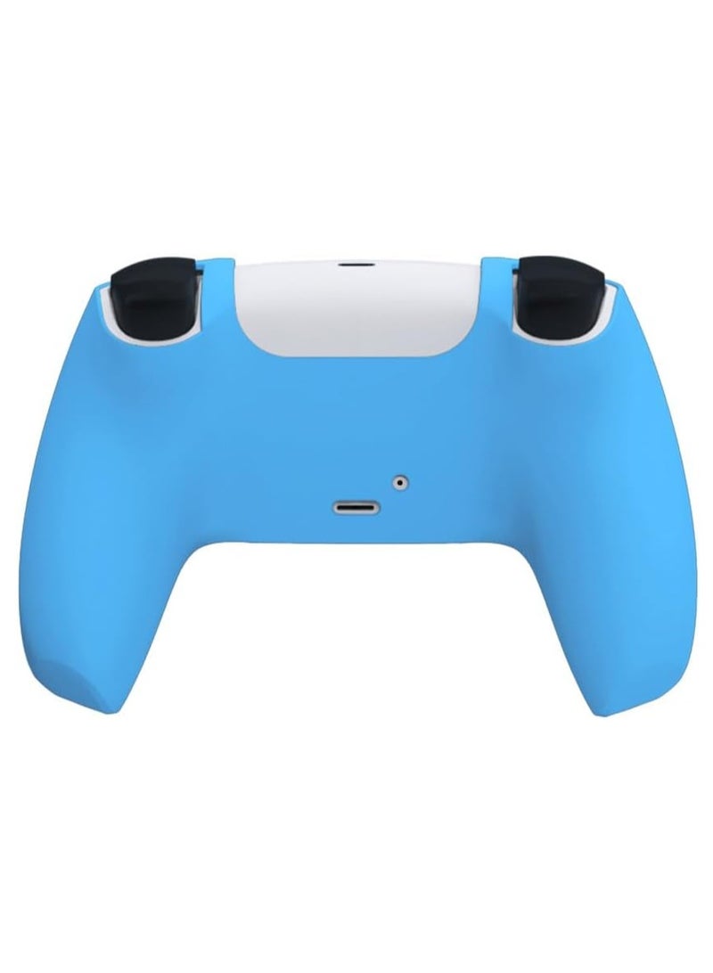 DOBE حافظة سيليكون لوحدة تحكم الألعاب PS5، غطاء حماية ناعم لجهاز بلاي ستيشن 5 - أزرق - Image 3