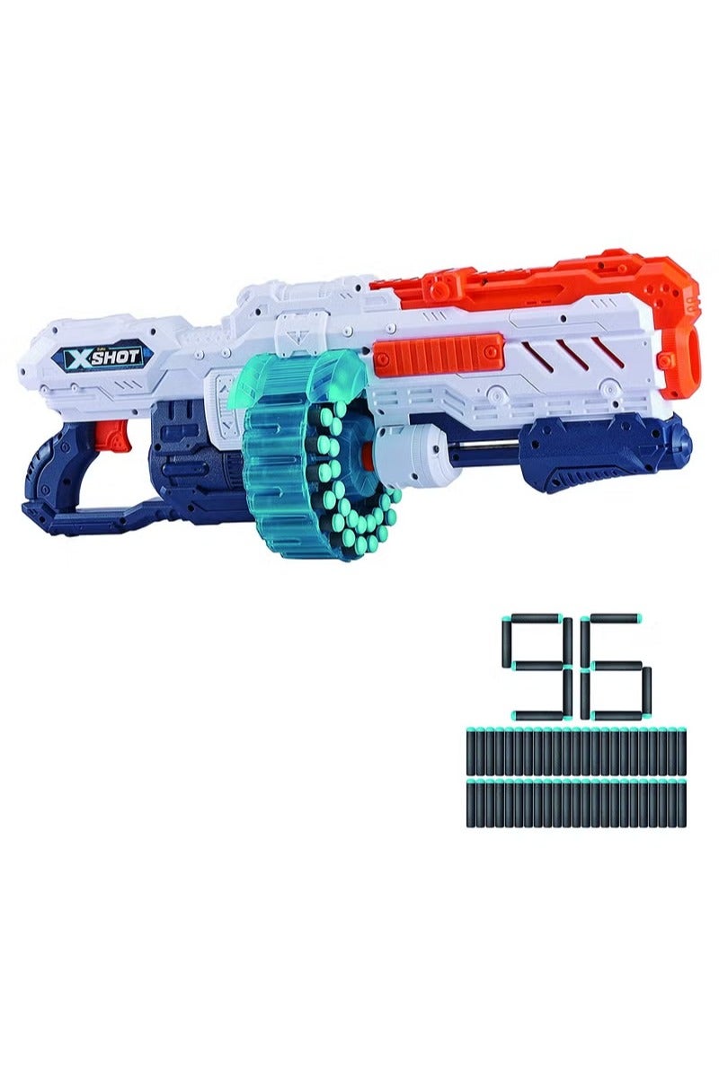 X-Shot Turbo Advance 40 Dart Barrel with 96 Darts 1 Piece - Image 1